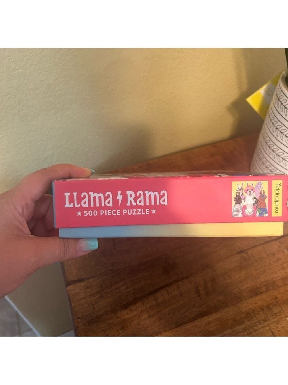 Llama 500 Piece Puzzle - Multicolor - Picture 3 of 5